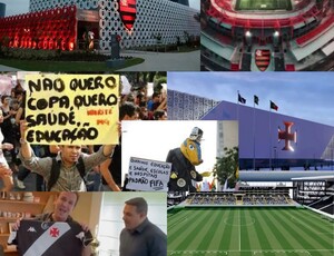 ASSISTA: 'Não vai ter Copa' e a prioridade de Paes é construir estádios para o Flamengo e Vasco