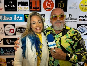 Adely Pytanga, a estrela da Ozonioterapia, no evento Grandes Negócios no Rio de Janeiro