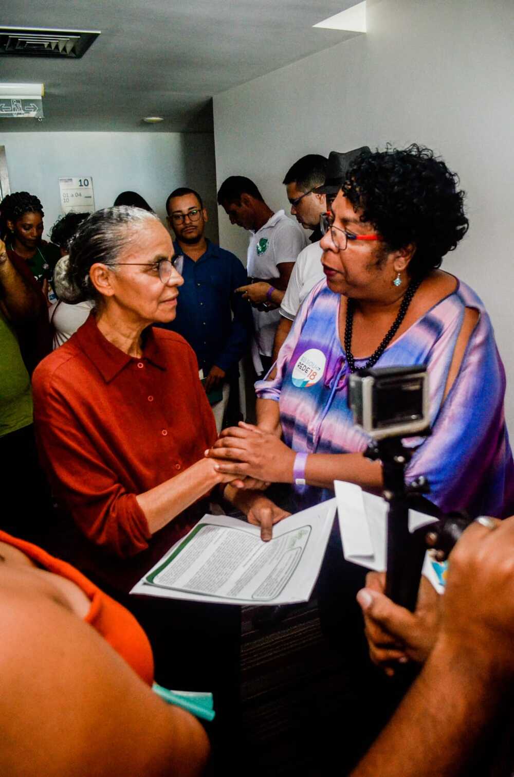 Presidente do Cepro de Rio das Ostras se reúne com Marina Silva para discutir desafios Socioambientais