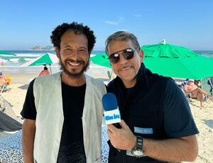 Lucas de Itu-SP se manifesta sobre privatização das praias em entrevista na Barra da Tijuca