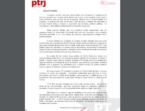 Nota Oficial do PT Carioca: Adilson Pires e André Ceciliano são os nomes do PT para vice de Paes