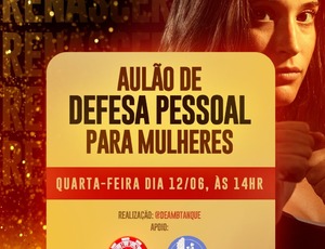 Renascer de Jacarepaguá terá aulão gratuito de Defesa Pessoal para Mulheres no dia 12 de junho