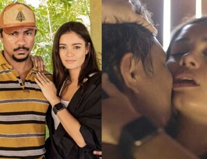 Vivendo romance, Xamã e Sophie Charlotte viajam juntos para Parintins 