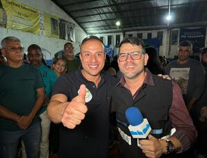 Matheus do Waguinho lança pré-candidatura a prefeito com discurso emocionante em Heliópolis