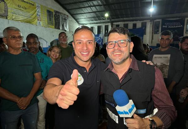 Matheus do Waguinho lança pré-candidatura a prefeito com discurso emocionante em Heliópolis