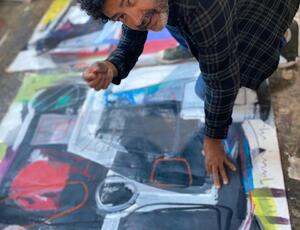 Artista plástico goiano Gerson Fogaça apresenta mostra na Cidade do México