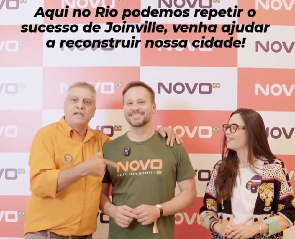 Alexandre Popó: Pré-candidato a vice de Carol Sponza pelo partido novo, promete revolução tecnológica e social no Rio de Janeiro