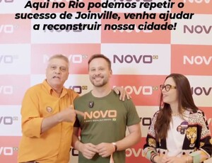 Alexandre Popó: Pré-candidato a vice de Carol Sponza pelo partido novo, promete revolução tecnológica e social no Rio de Janeiro