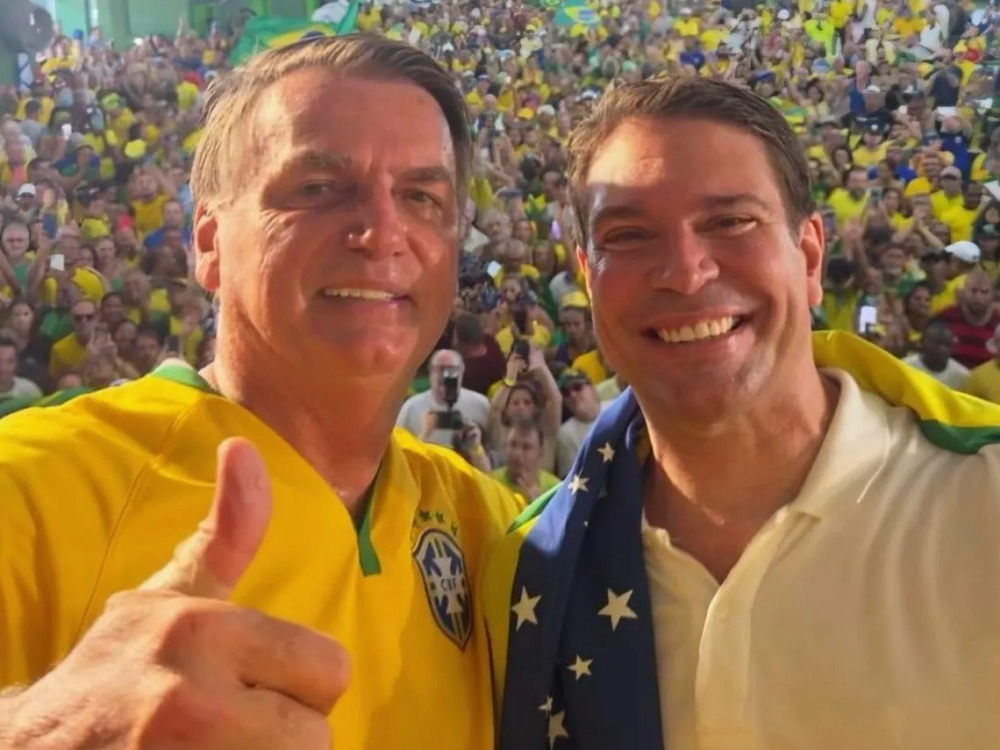 Bolsonaro e Ramagem Caminham Juntos em Campo Grande e Tijuca, dia 18 de julho