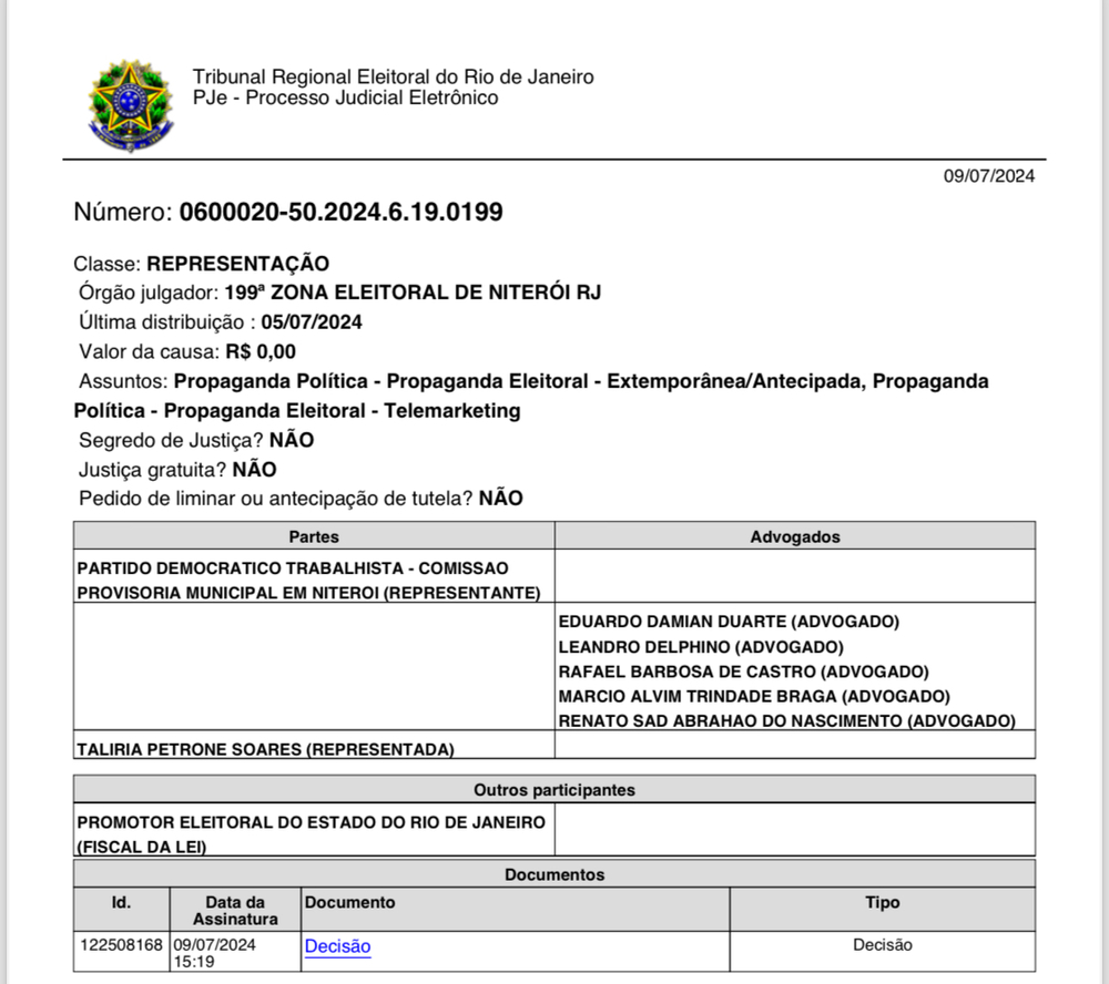 NITERÓI: Justiça manda pré candidata do PSOL Talíria Petrone suspender propaganda eleitoral ilegal