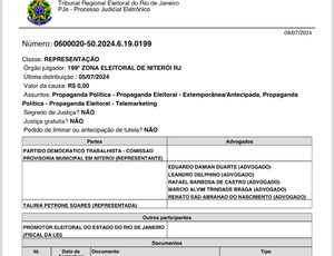 NITERÓI: Justiça manda pré candidata do PSOL Talíria Petrone suspender propaganda eleitoral ilegal