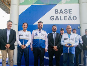 Governador e Bacellar inauguram posto avançado para garantir tranquilidade aos passageiros. Aeroporto agora conta com vigilância 24h!