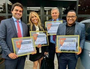 Raphael Leandro, Dr. Saint Clair, Dra. Gloria Heloiza, e Sergio Queiroz recebem título de Cidadão Belforroxense em Cerimônia Prestigiada