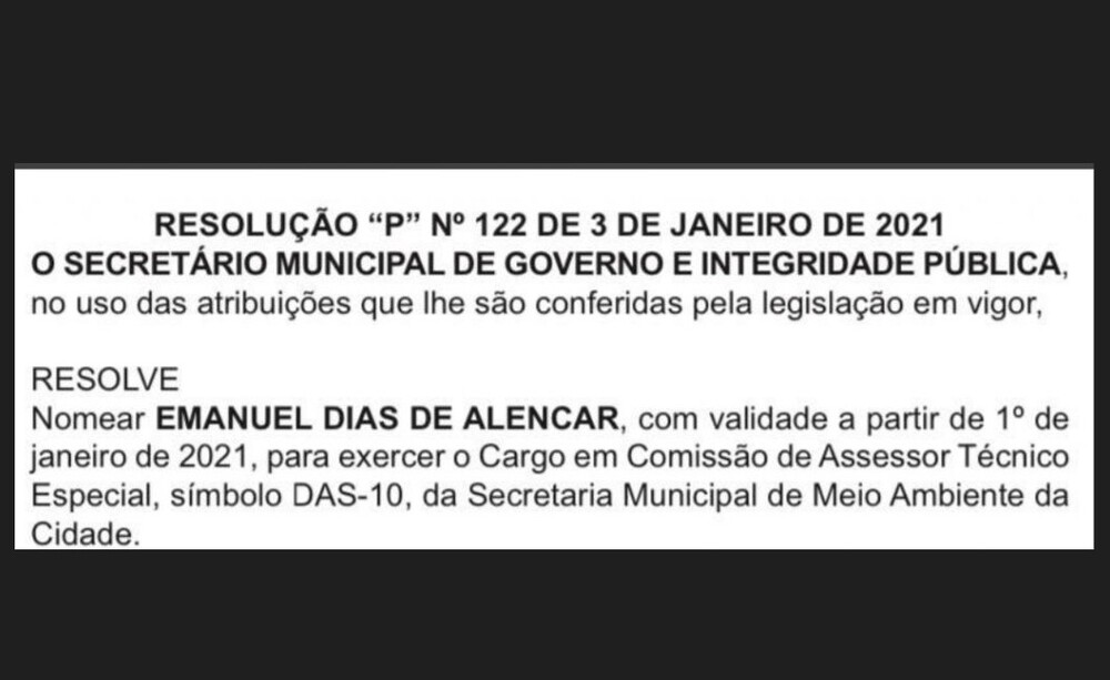 Ética: Paes faz nomeações de filhos de Ex-Psolista Freixo e Psolista Chico Alencar, E agora Tarsicio Motta?