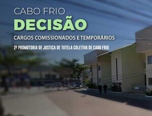 MPRJ obtém decisão determinando que Cabo Frio rescinda os contratos temporários para funções que podem ser ocupadas por pessoas já aprovadas em concurso