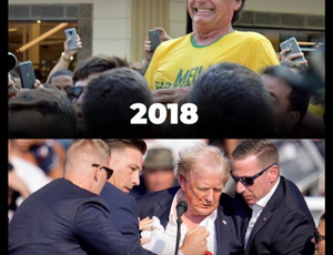 Bolsonaro 2018 x Trump 2024, extrema direita novamente sofre atentado