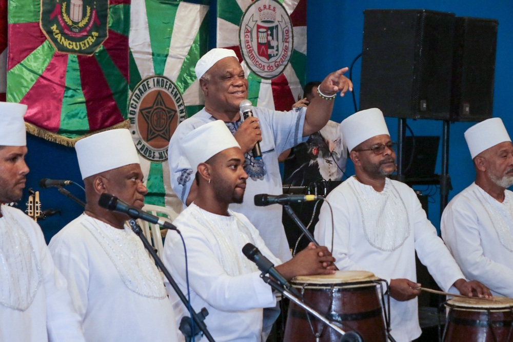 Professor Dr. Babalawô Ivanir dos Santos, Festeja 70 Anos, no Museu do Samba