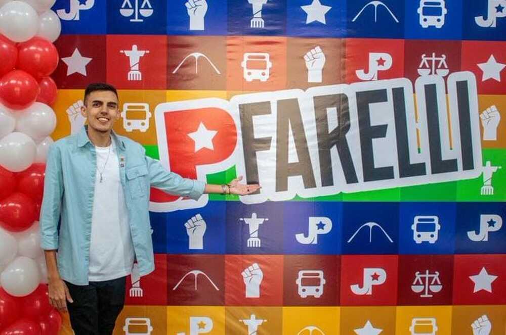 JP Farelli comemora aniversário e lança pré- candidatura a vereador do Rio