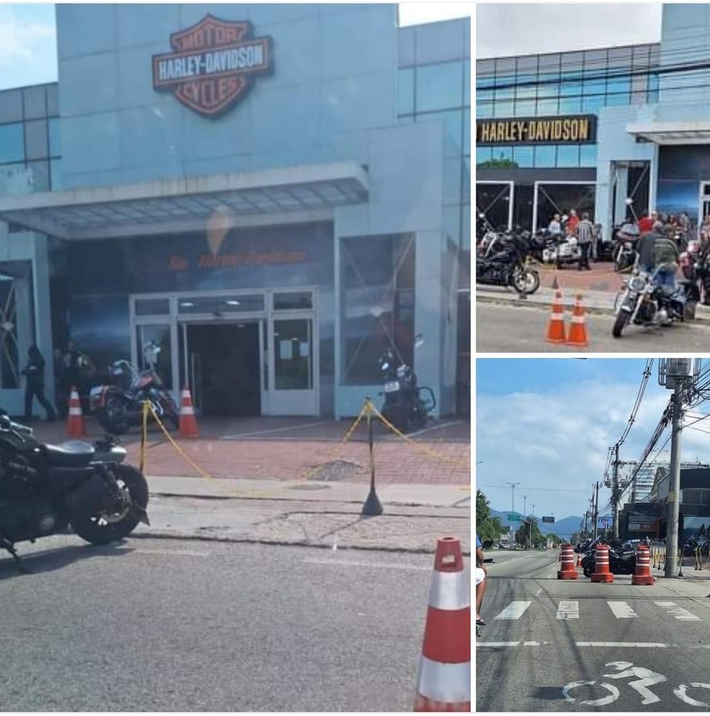 Prefeitura de Eduardo Paes derruba construções irregulares na CDD e permite Harley-Davidson fechar Av. das Américas