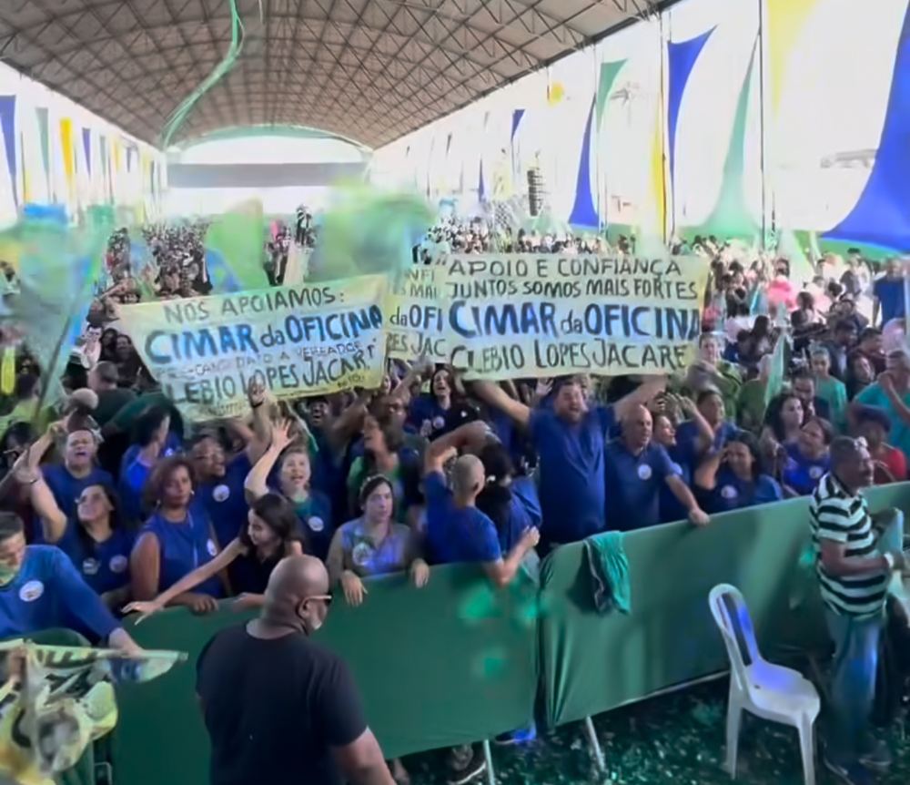 Sem apoio de Bolsonaro e Castro, foi o Jacaré que fez a maior convenção do estado neste sábado: o início da Renova Iguaçu