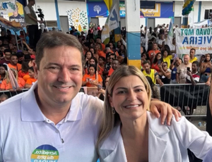 Convenção partidária em São João de Meriti: Léo Vieira e Dra. Letícia Costa oficializam candidatura