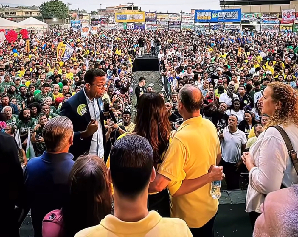 Convenção deixa Queimados em chamas: Max Lemos e Tuninho Vira Virou lideram a corrida eleitoral