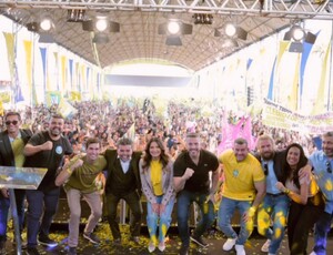 Em Convenção que Parou Nova Iguaçu, Clébio Lopes Jacaré Coloca Mais de 20 Mil Pessoas em Evento