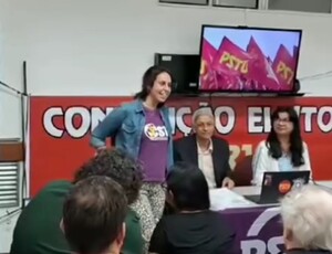 Convenção do PSTU vota Cyro Garcia no Rio de Janeiro