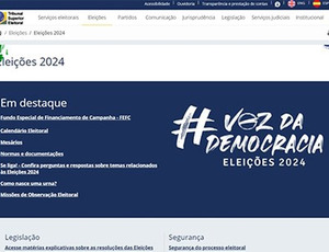 Conheça a página que reúne todas as informações essenciais sobre as Eleições 2024