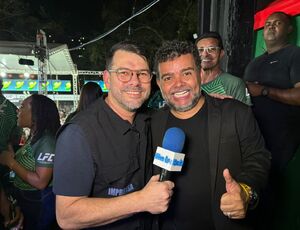 Clébio Jacaré, destaca a importância de eventos esportivos em Nova Iguaçu, durante a terceira edição do LFC