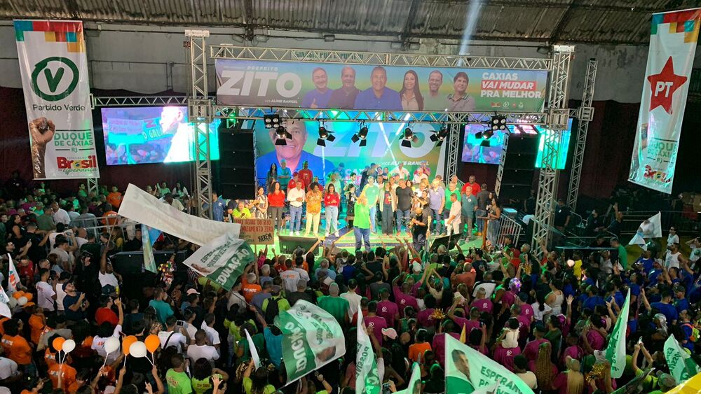 Na convenção de Zito, um compromisso audacioso: trazer metrô e barcas para Duque de Caxias.