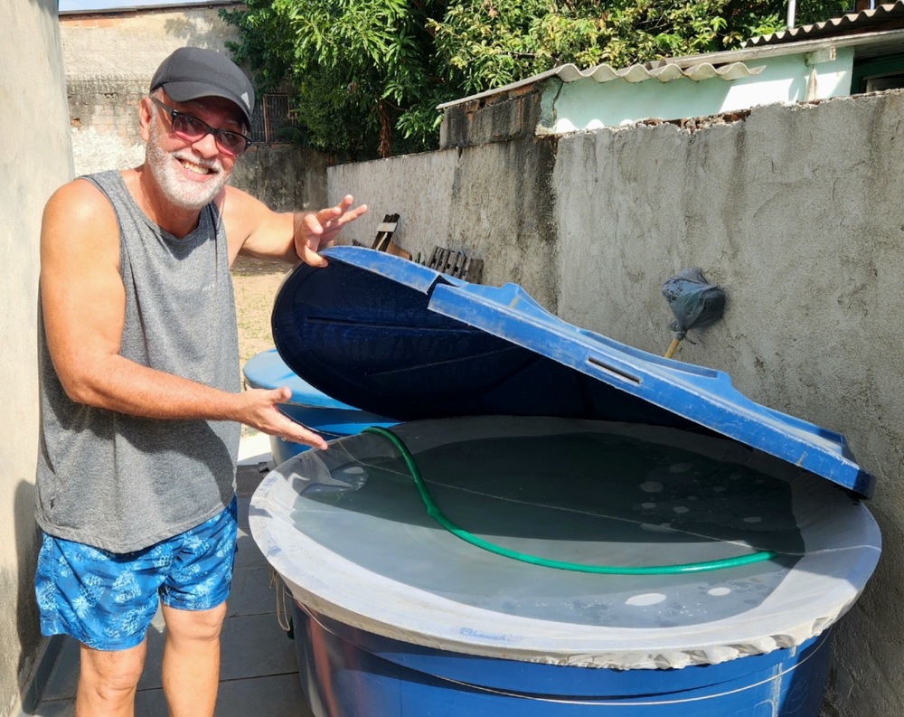 Moradores de Mesquita celebram revitalização no saneamento da cidade