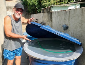 Moradores de Mesquita celebram revitalização no saneamento da cidade