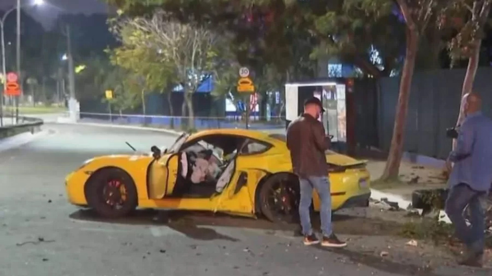 Delegado diz que motorista de Porsche que matou motociclista teve ‘ataque de fúria’