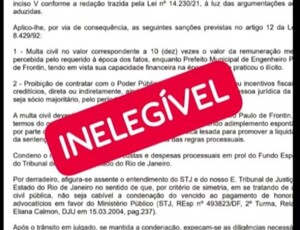 Improbidade Administrativa em Paulo de Frontin: A Queda do Ex-Prefeito Jauldo de Souza Balthazar Ferreira