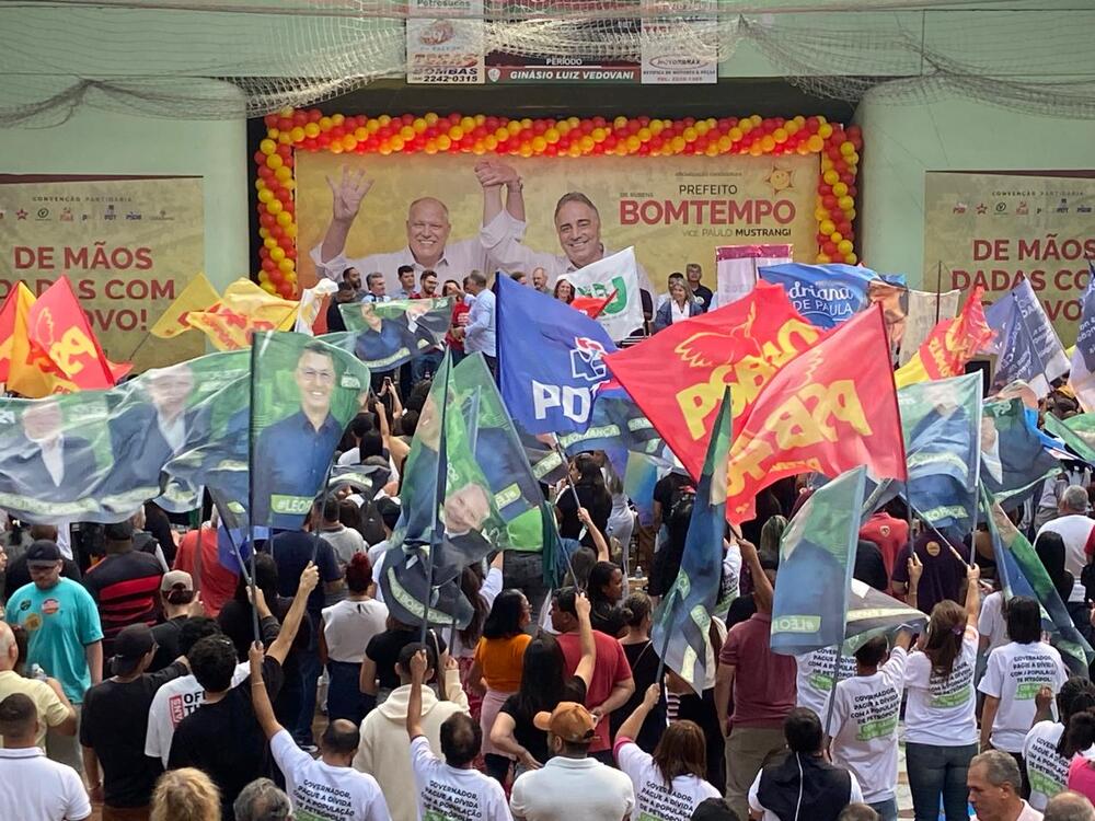 Convenção de Rubens Bomtempo em Petrópolis é marcada por apoio do Governo Federal e críticas a Cláudio Castro