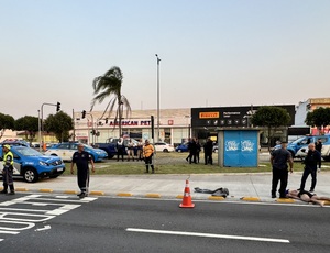 Fatalidade na faixa: PM atropela pedestre em via do BRT Sentido Recreio dos Bandeirantes 