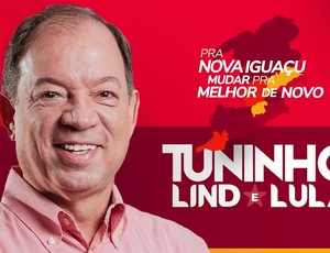 Nova Iguaçu: PDT abandona Rogério Lisboa e se alia a Tuninho da Padaria