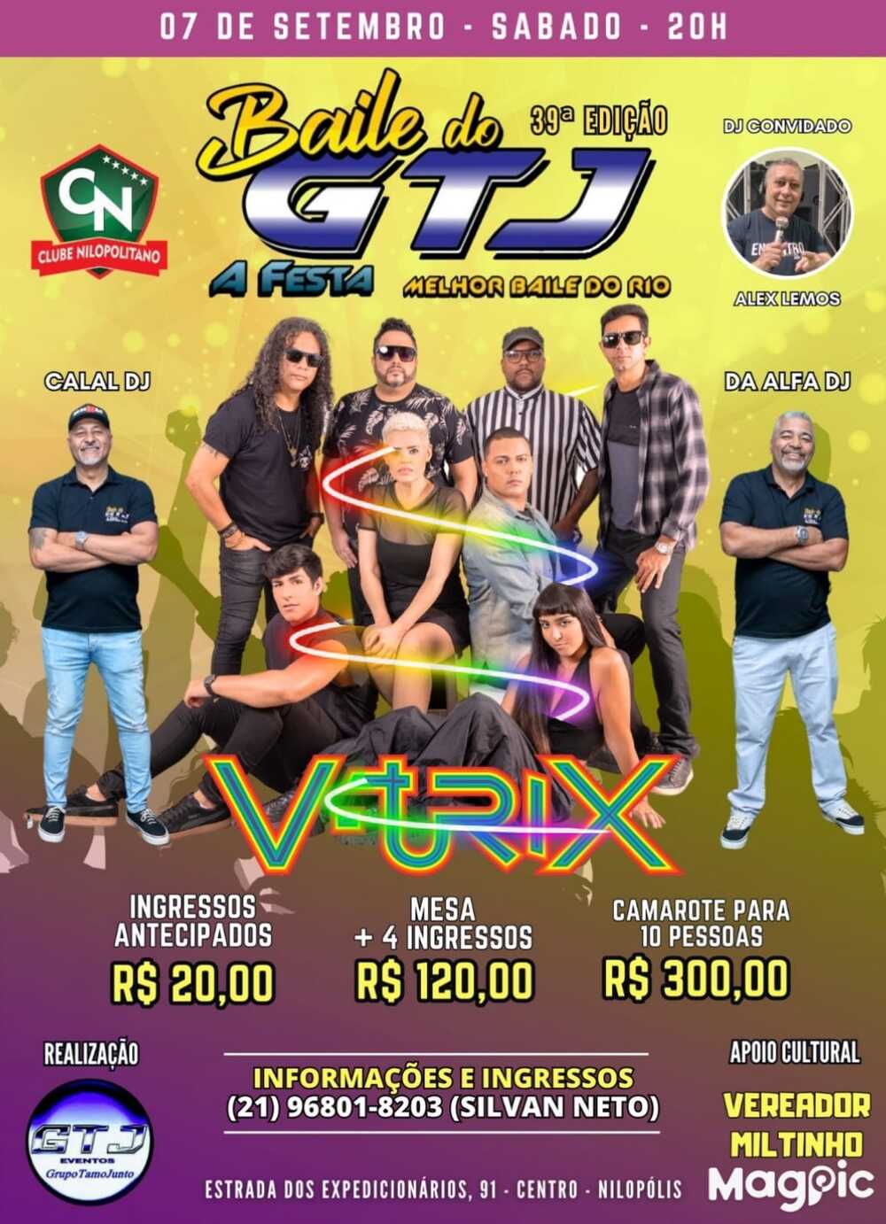 Baile do GTJ Celebra sua 39ª Edição: Uma Noite Inesquecível no Coração de Nilópolis