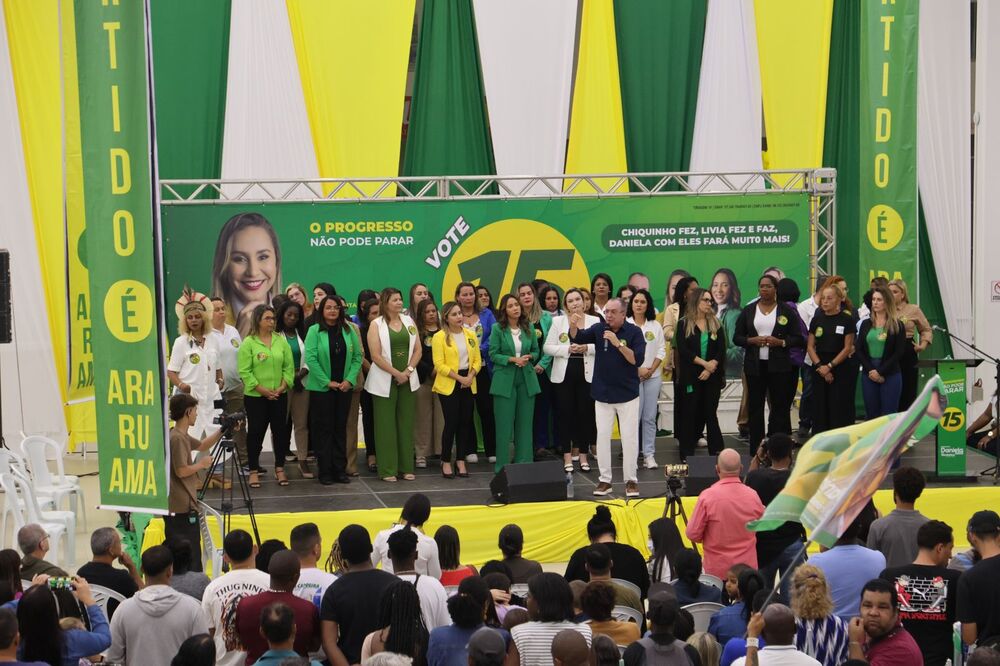 O Progresso não pode parar: Primeiro Comício Virtual da candidata a prefeita Daniela de Livia em Araruama