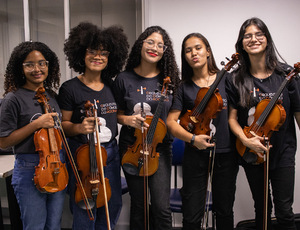 A Escola de Música da Rocinha promove mais uma edição do ‘Missão, Música e Sociedade’ em São Conrado, RJ