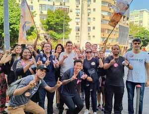 Marcelo Queiroz promove meia-maratona de panfletagem do Leblon à Lapa