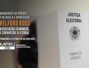 MPRJ cumpre mandados de prisão e de busca e apreensão contra Dinho Resenha candidato a vereador de Belford Roxo e policial militar