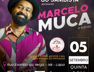 Casa de Luzia Recebe Happy Hour em Prol dos Sambistas com Show de Marcelo Muca