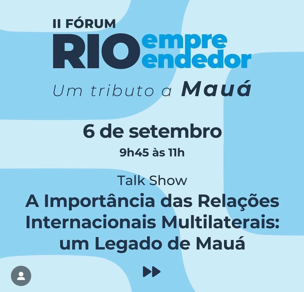 ACRJ sedia Evento Histórico: Fórum Rio Empreendedor Homenageia Barão de Mauá