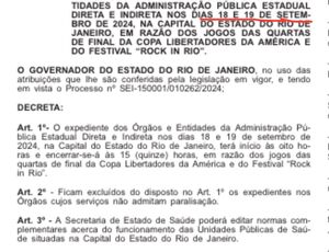 Rio de Janeiro Declara Feriado Público no Dia da Partida do Atlético na Libertadores