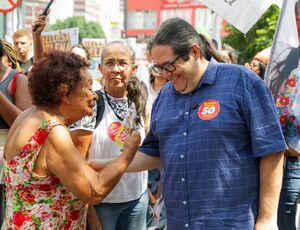 Tarcísio cumpre agenda na Taquara e apresenta propostas para educação 