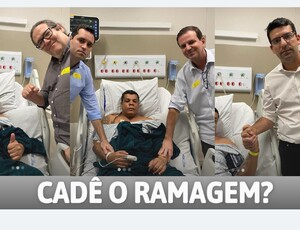 Ramagem se isola ao não visitar vereador agredido no Rio. Paes, Tarcísio Motta e Marcelo Queiroz cobram punição ao agressor