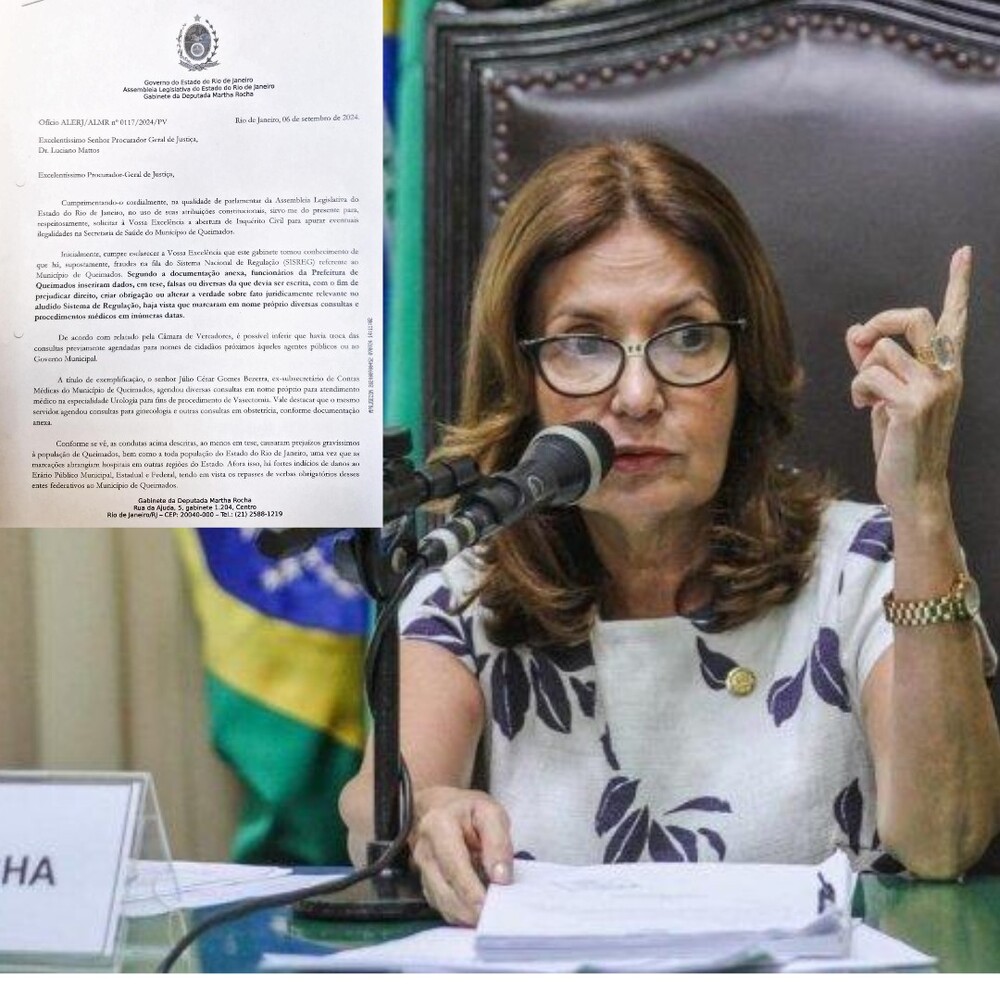 Bomba! Deputada Martha Rocha denuncia esquema de Saúde em Queimados e coloca fogo no parquinho do Kaiser