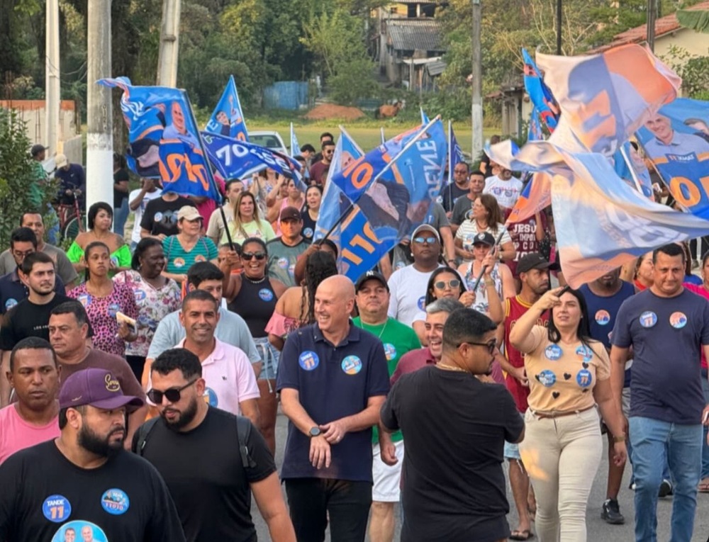 Tande Vieira caminhou pelas ruas da Baixada da Olaria na última quarta-feira, dia 11